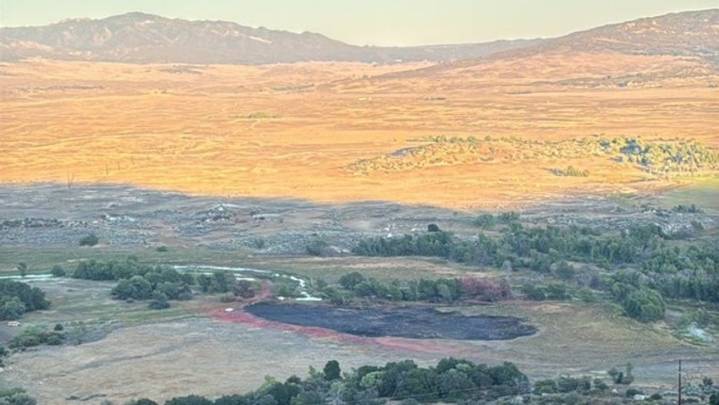 Cal Fire makes quick work of brushfire near Lake Henshaw