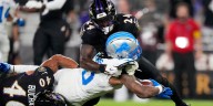 Lions tied with Ravens 14-14 at halftime