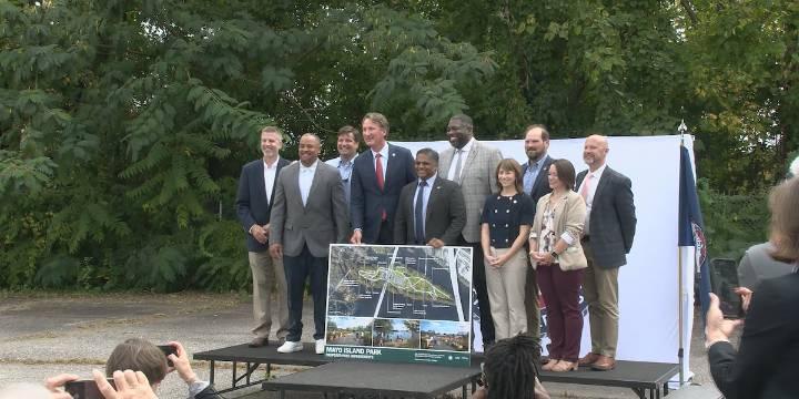 Mayo Island now protected by James River Park System