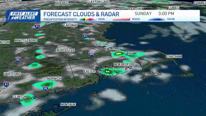 Boston weather: rain today, live radar
