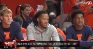Underwood "no time table" for Ty Rodgers return