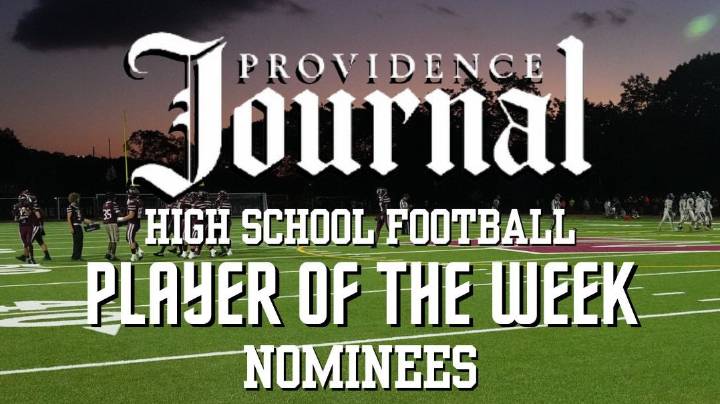 Vote for Providence Journal Week 3 High School Football Player of the Week