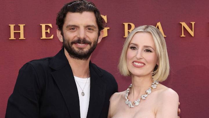 Downton Abbey stars Laura Carmichael and Michael C. Fox set the record straight on their marriage