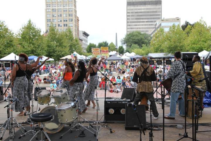 Goombay festival returns to Asheville after Helene canceled 2024 event