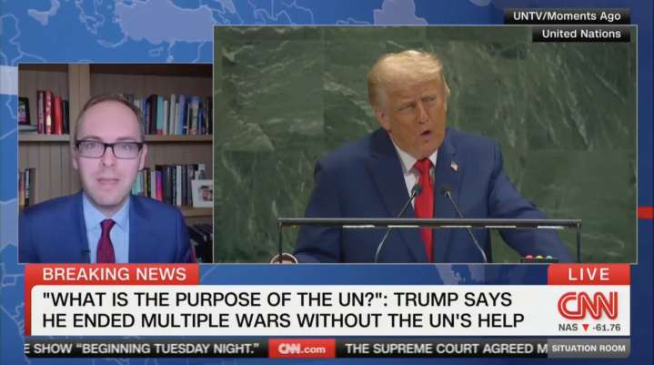 Daniel Dale Calls Out Barrage of False Claims from Trump’s Marathon UN Speech
