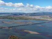 Ministra del MOP: El Puente Industrial estará terminado el próximo año