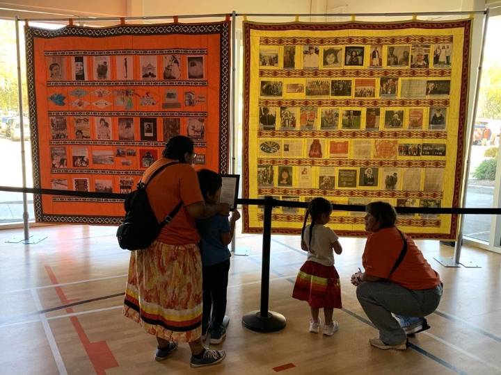 Cree artist reflects on residential school experience at Regina event