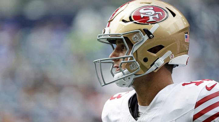 49ers HC Kyle Shanahan’s blunt response to Brock Purdy injury question after turnover fest