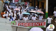 Habitantes de Mosquera, Nariño, se manifestaron para clamar por justicia tras la muerte del líder social Luis Fernando Sánchez en una embarcación