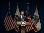 Gavin Newsom cantó victoria en California: "Ninguna comunidad debería dar la espalda"