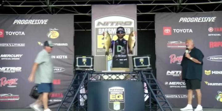 Beckville’s Lindsay in top 10 after day 1 of Bassmaster Elite Qualifier