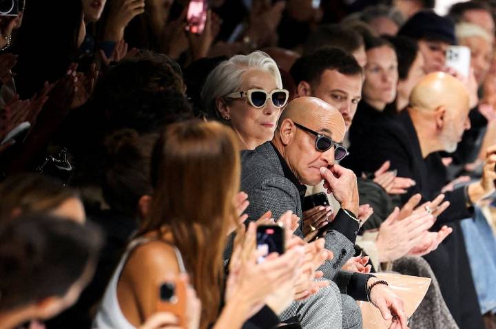 Meryl Streep acude por sorpresa al desfile de Dolce & Gabbana como Miranda Priestly, de ‘El diablo viste de Prada’