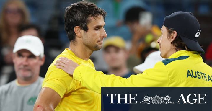 Davis Cup 2025: Australia fall narrowly short of epic comeback; Lleyton Hewitt