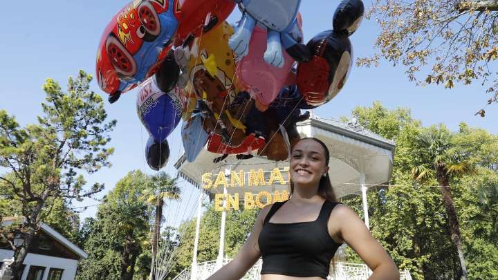 Eva Otero, karateka de chupinazo: "Era muy fan de ‘Sweet California’, fui con mis padres y lo recuerdo con cariño"