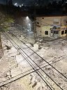 “Ríos de agua y granizo”: intensa tormenta y caída de piedra en Santa Rosa