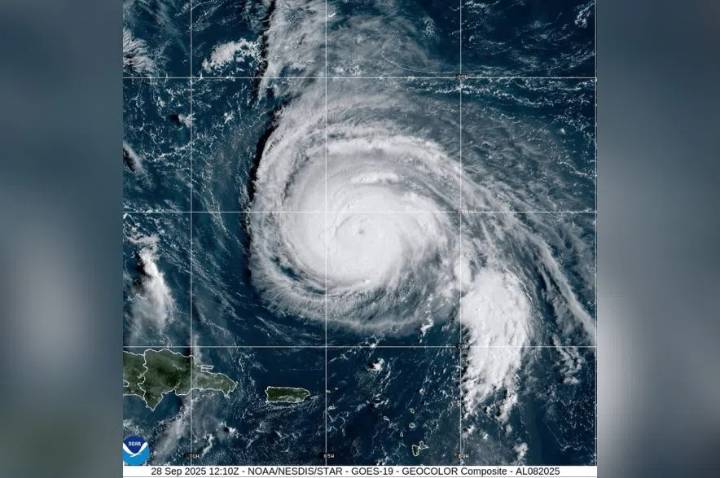 Tropical Storm Imelda forms and is expected to become hurricane off the US East Coast in coming days