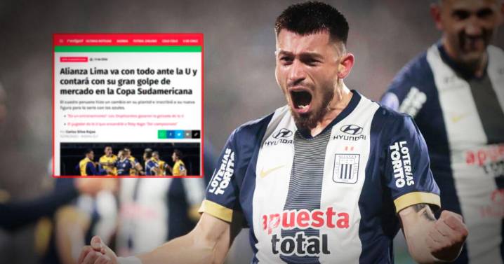 Prensa chilena revela que Alianza Lima inscribió a nuevo jugador para enfrentar a la U de Chile