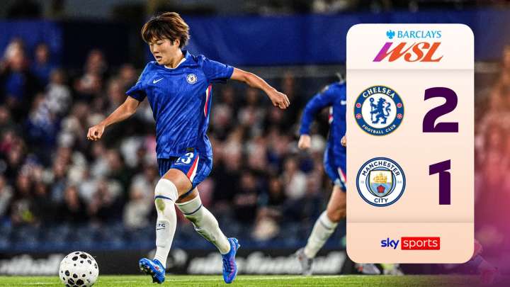 Chelsea 2-1 Man City | WSL highlights