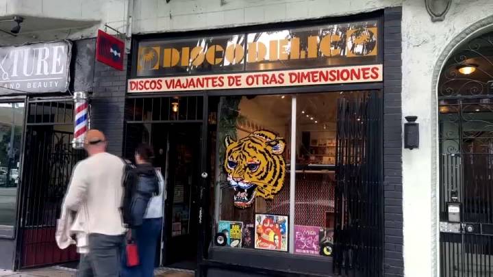 Discodelic la tiend de discos de vinilo en San Francisco