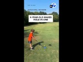 4-year-old makes hole