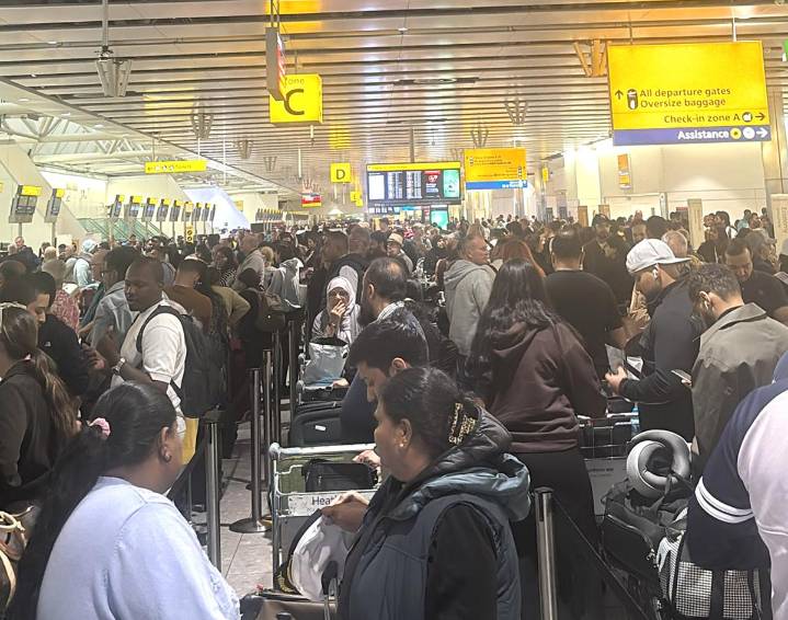 Heathrow travel chaos as cyber attack causes major delays across Europe