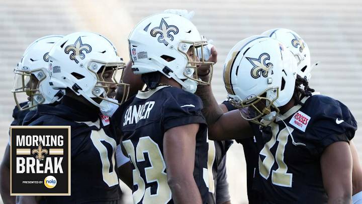 Morning Break: Saints return to practice with renewed focus