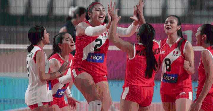 ¡ARRIBA PERÚ! Selección femenina de vóley sub 17 clasificó al Mundial Chile 2026