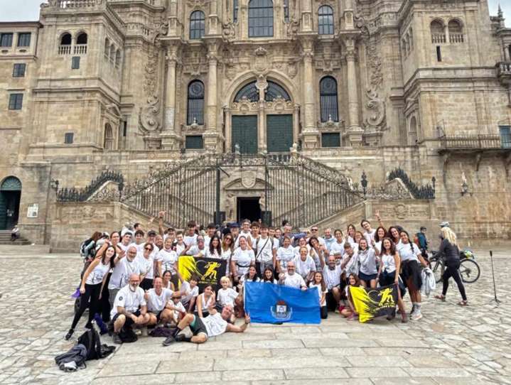 Vida Sana y Feliz conquista la Plaza del Obradoiro
