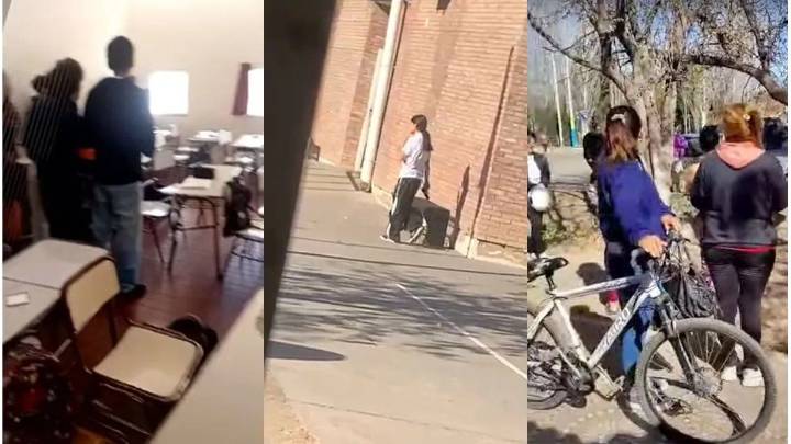 La alumna atrincherada en una escuela de Mendoza entregó el arma después de 5 horas