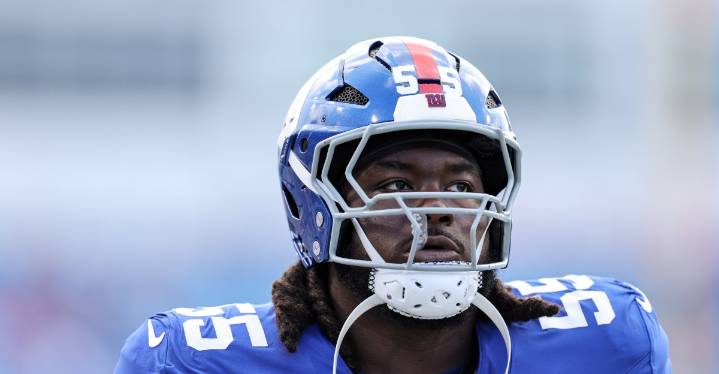 Giants’ OT James Hudson makes a horrible kind of history