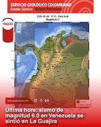 Temblor en Venezuela hoy: epicentro en Mene Grande y repercusiones en Colombia