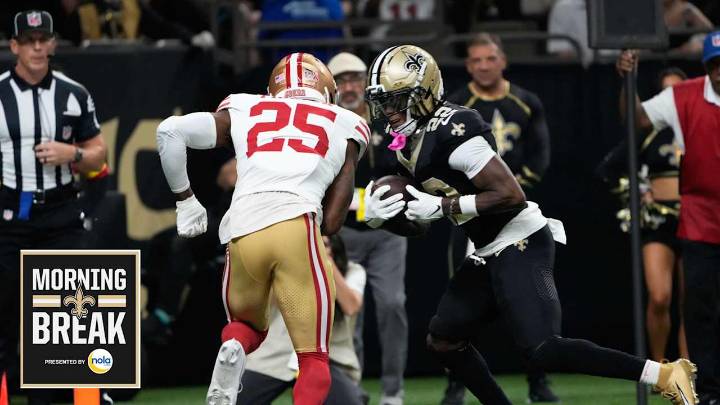 Morning Break: Saints fall short in clash with 49ers