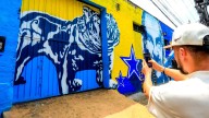 Barrio Colombia estrena mural con realidad aumentada y un recorrido por galerías
