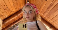 Sabrina Carpenter Rocked ’60s-Era Double Eyeliner On 'Vogue Italia'
