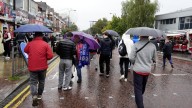 Flood alerts in place after heavy rain and high winds batter UK