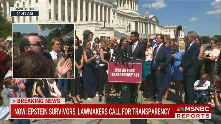 ‘Don’t Answer That!’ Epstein Victims Scold Journo for Dershowitz Question