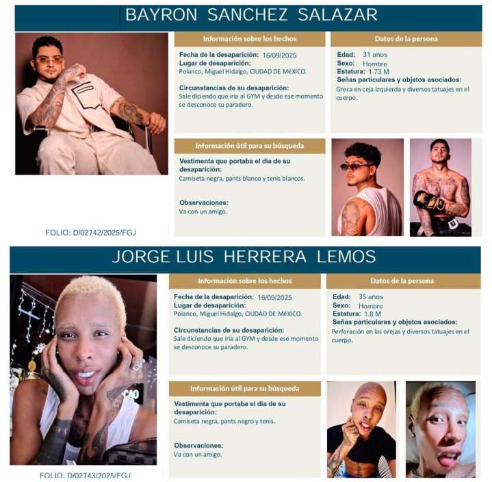 Encuentran sin vida a cantantes colombianos desaparecidos en México