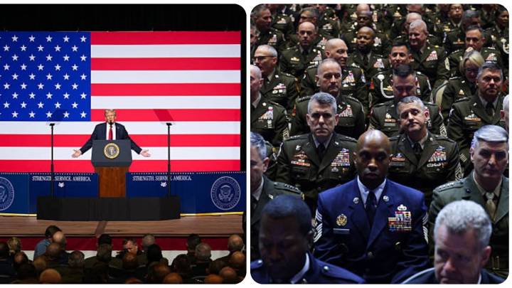 Trump amenaza con despedir militares y hacen varias advertencias al ejército. “Inaceptable ver generales y almirantes gordos en los pasillos”