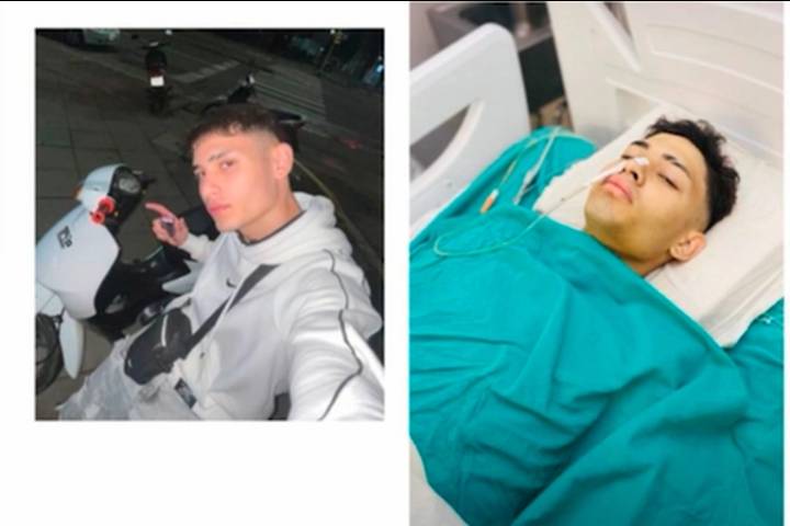 Piden dadores de sangre para joven de 19 años que sufrió un accidente en moto