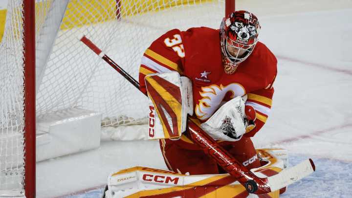 Flames’ Dustin Wolf talks long-term future in Calgary