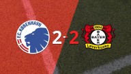 Champions League: Con un gol agónico, Pantelis Hatzidiakos sentenció el empate entre FC Copenhague y Bayer Leverkusen