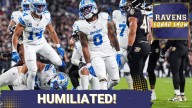 RAVENS SQUAD SHOW: Baltimore Ravens HUMILIATED in Monday Night Football loss to Detroit Lions
