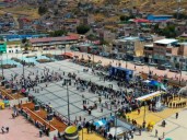 Jauja: así luce nueva Plaza Monumental “20 de Enero” para la fiesta de la Tunantada
