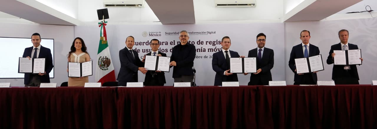 Inicia prueba piloto para el registro de usuarios de telefonía móvil