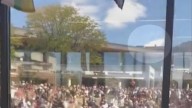 Videos appear to show Charlie Kirk’s shooter on university roof