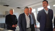 Luis Petri en modo candidato junto al gobernador: presentaron un plan para la eficiencia hídrica