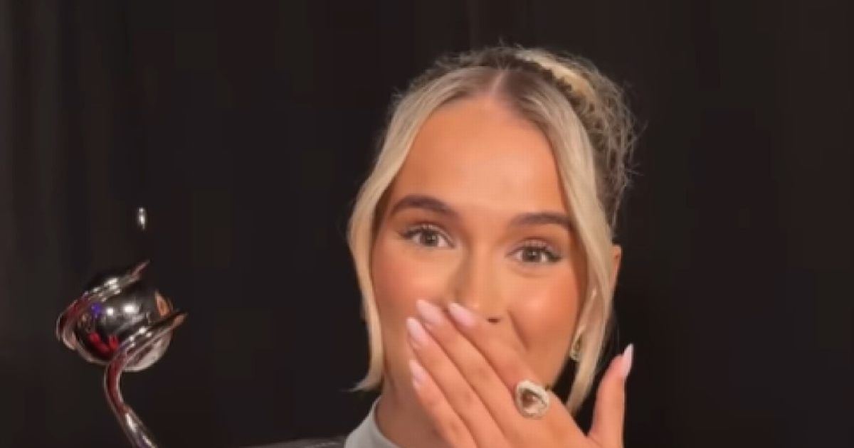 Molly-Mae Hague says 'I see that' as she speaks out on National Television Award win after backlash