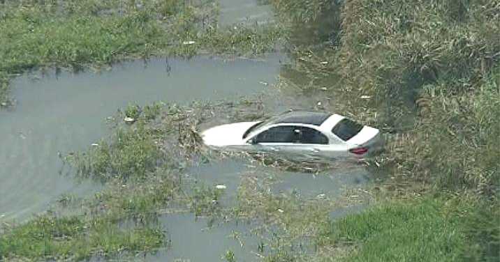 Nanny learning to drive crashes Mercedes into Lake Ray Hubbard, authorities say