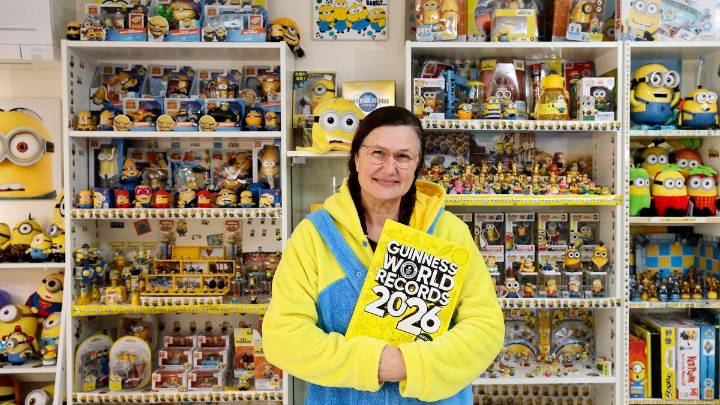 Guinness World Records 2026: Liesl Benecke sets record for most minions merchandise