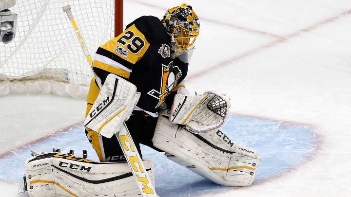 Penguins sign Marc-Andre Fleury to professional tryout contract